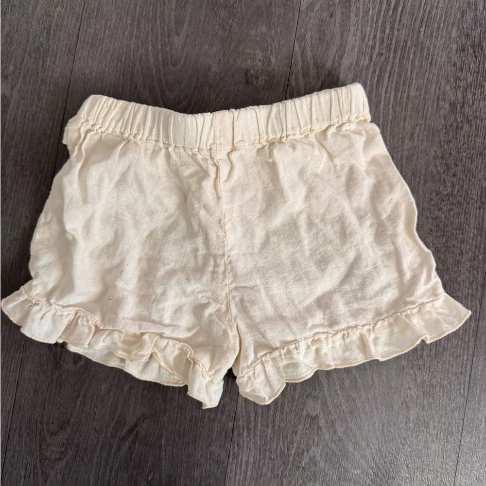 Zara Linen Shorts - Picture 3 of 4